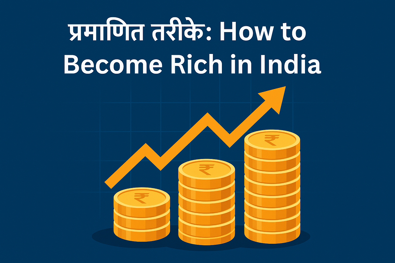 how to become rich in India 2025