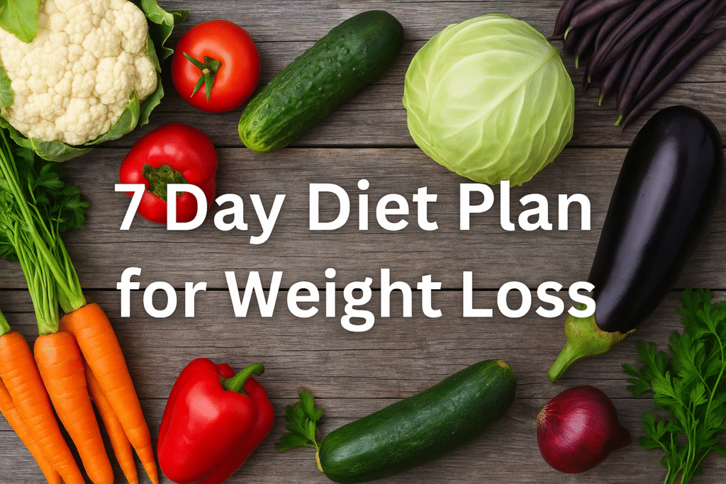 7 Day Diet Plan for Weight Loss – Burn Fat Naturally and Stay Fit